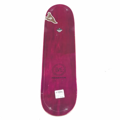 Primitive Paul Rodriguez Skull Multi 8.25'' Vintage NOS Skateboard Deck