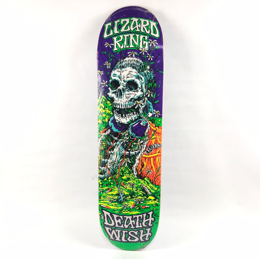 Deathwish Lizard King Nature Skeleton Multi 8.4'' Skateboard Deck