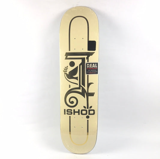 Real Ishod Wair Crest Gold 8.25'' Skateboard Deck