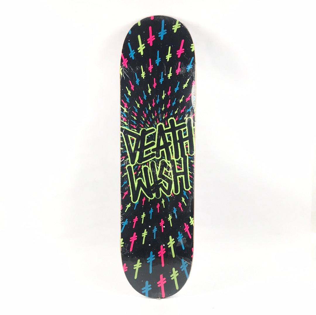 Deathwish Team All Over Logo Green 8.5'' Skateboard Deck