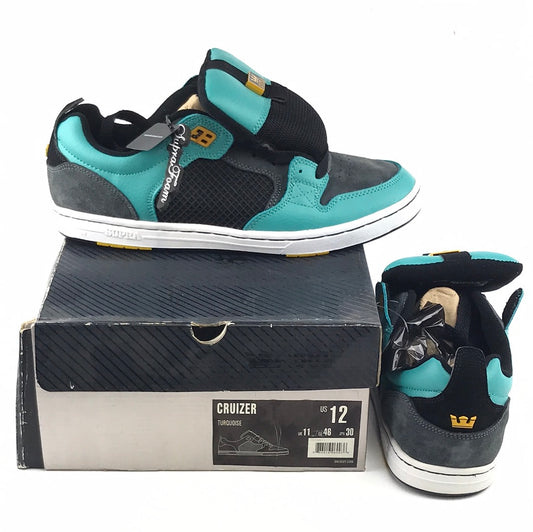 Supra Cruizer Turquoise US Mens Size 12