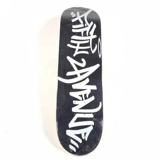 Fifth Avenue Team Black/White 8.0 Skateboard Deck