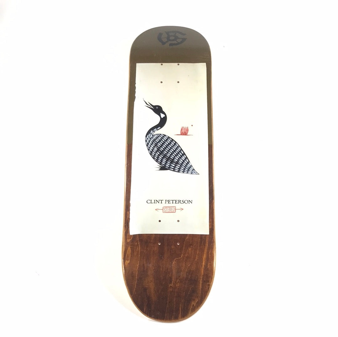 Stereo Clint Peterson Bird Multi 8.0 Skateboard Deck