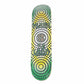 Plan B PJ Ladd Kaleidoscope Green/Yellow 7.75 Skateboard Deck