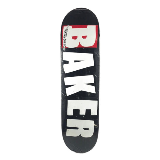Baker Team Brand Logo Grey/Red 8.4'' Skateboard Deck