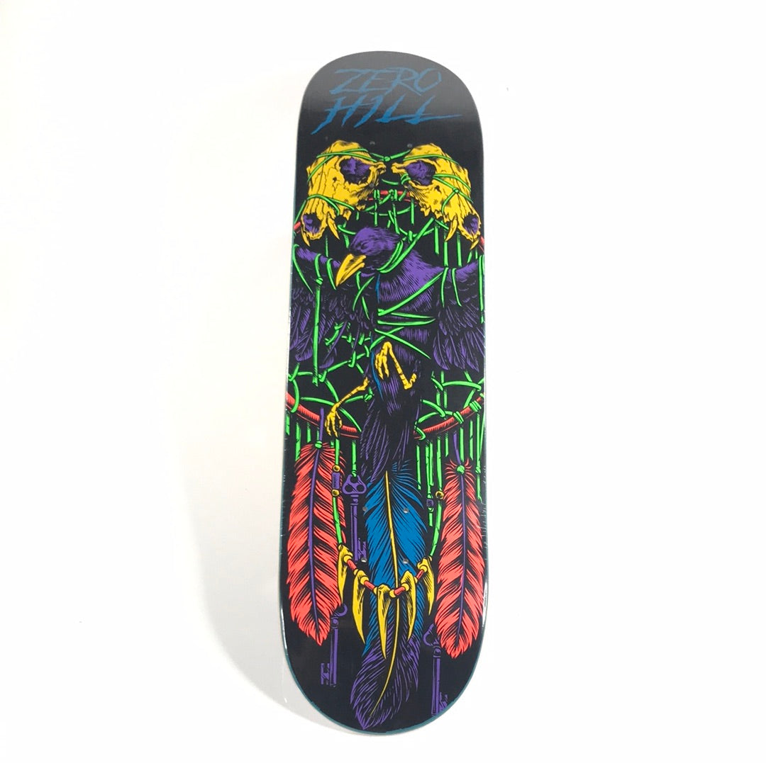 Zero Garrett Hill Black Light multi 8.25" Skateboard Deck