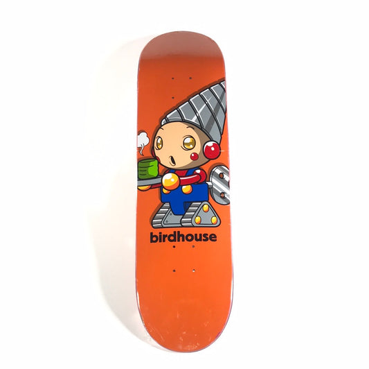 Birdhouse Team Wind up Toy Orange 8.375 Skateboard Deck