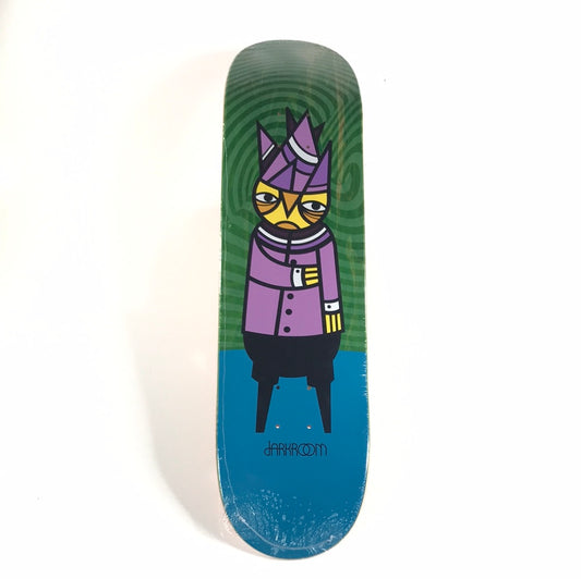 Darkroom Team Sad Man Green 8.0 Skateboard Deck