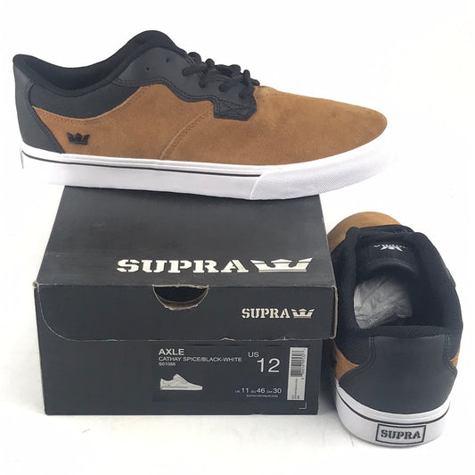 Supra Axle Cathay Spice/Black-White US Mens Size 12