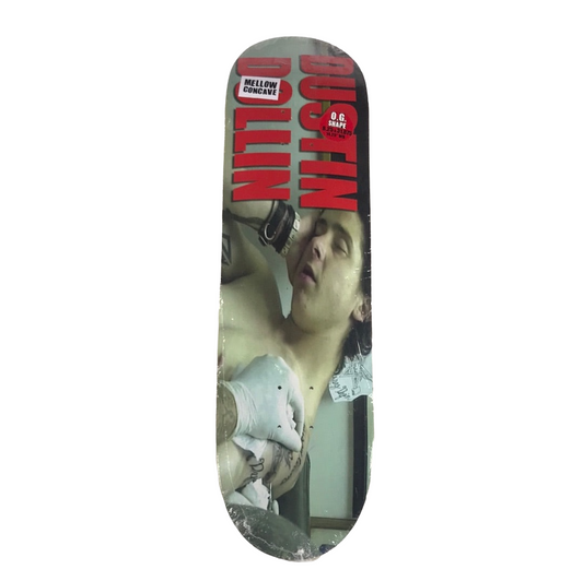 Baker Dustin Dollin Tattoo Red 8.25 Skateboard Deck