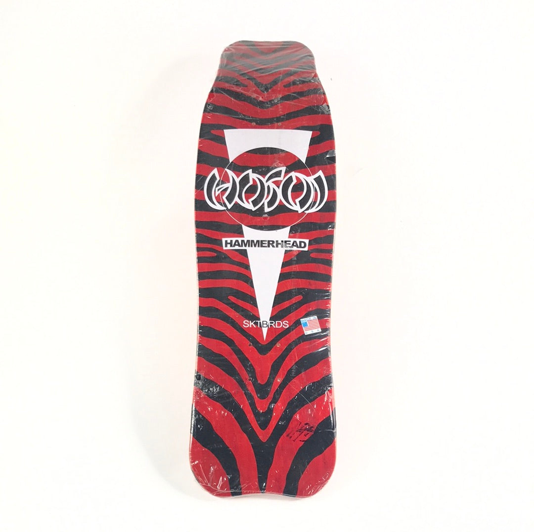 Hosoi Hammerhead Red tiger 9.0 Skateboard deck