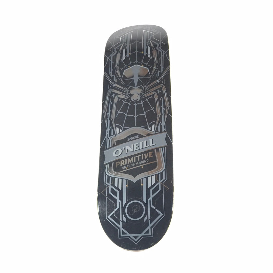 Primitive Shane O'Neil Spider Black Silver Foil 8.1 Skateboard Deck