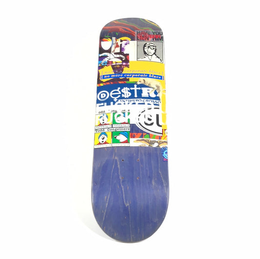 Chocolate Team Completely Stickered Multi 8.125 Skateboards deck