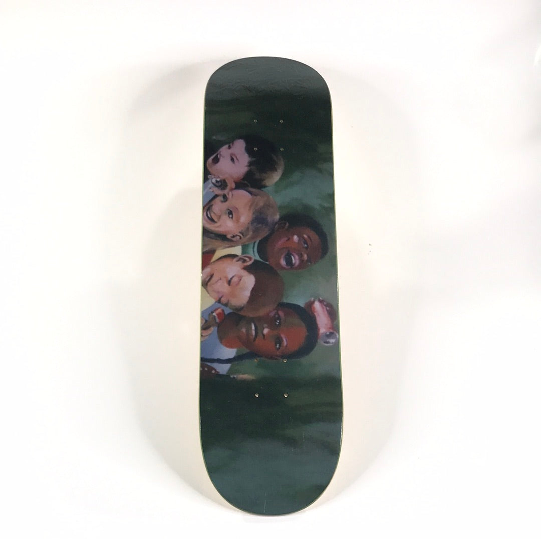 Fucking Awesome NAK Children Green 8.5 Embossed Skateboard Deck