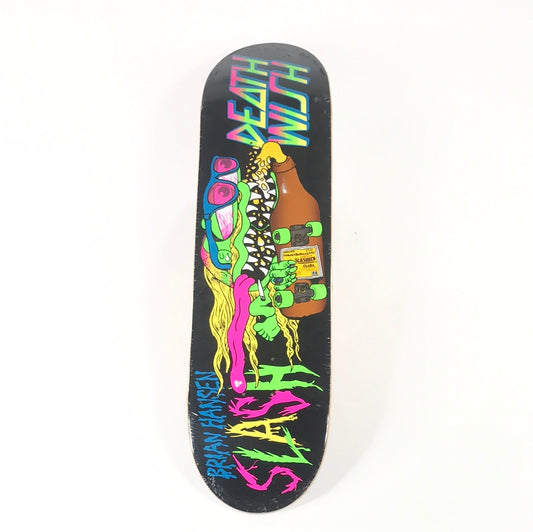 Deathwish Brian 'Slash' Hansen Black 8.38 Skateboard Deck