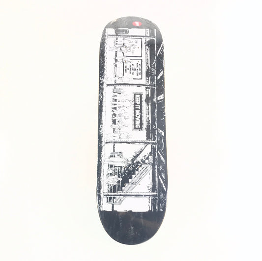 Hopps Joel Meiholz Keep It Moving Black 8.25 Skateboard deck