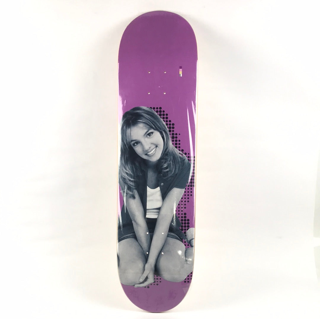 Color Bars Britney Spears Purple 8.25" Skateboard Deck dp