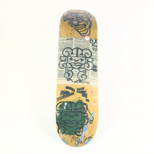 Deathwish JF strictly Yellow 8.5 Ron Chatman Signed Skateboard Deck