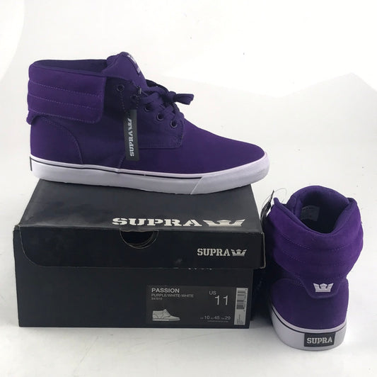 Supra Passion Purple/White-White US Mens Size 11