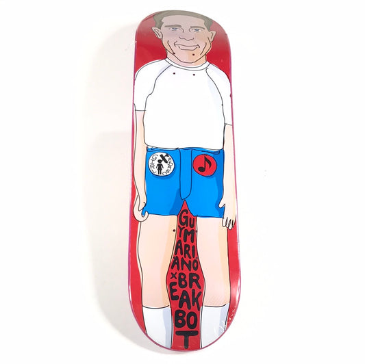 Girl Guy Mariano x Break Bot Red 8.125‚Äù Skateboard Deck