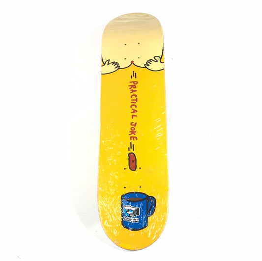 Consolidated Team Practical Joke Yellow 7.5 Skateboard Deck