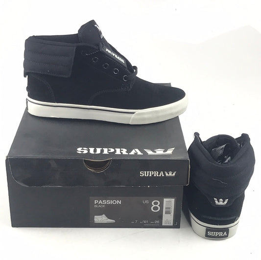 Supra Passion Black US Mens Size 8