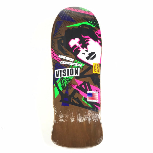 Vision Team Original MG Mark Gonzales Wood Grain 10" Skateboard Deck