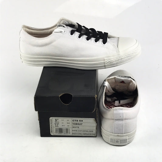 Converse Cons CTS OX White 108527 US Mens Size 9.5