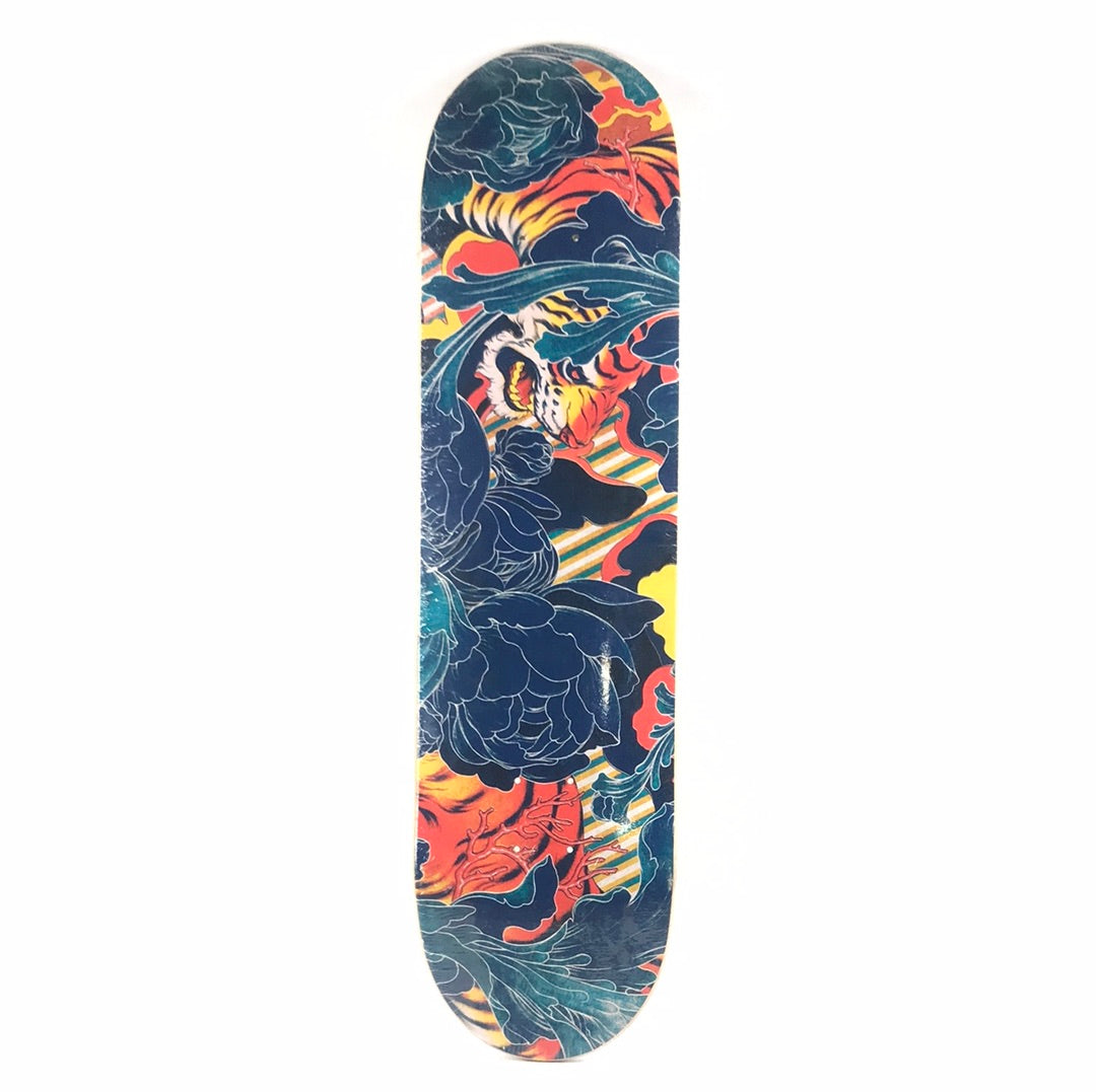 The Hundreds James Jean Design Orange/Blue 8.125" Skateboard Deck