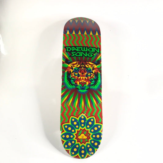 Thank You Daewon Geo Tiger Green 8.0 Skateboard Deck