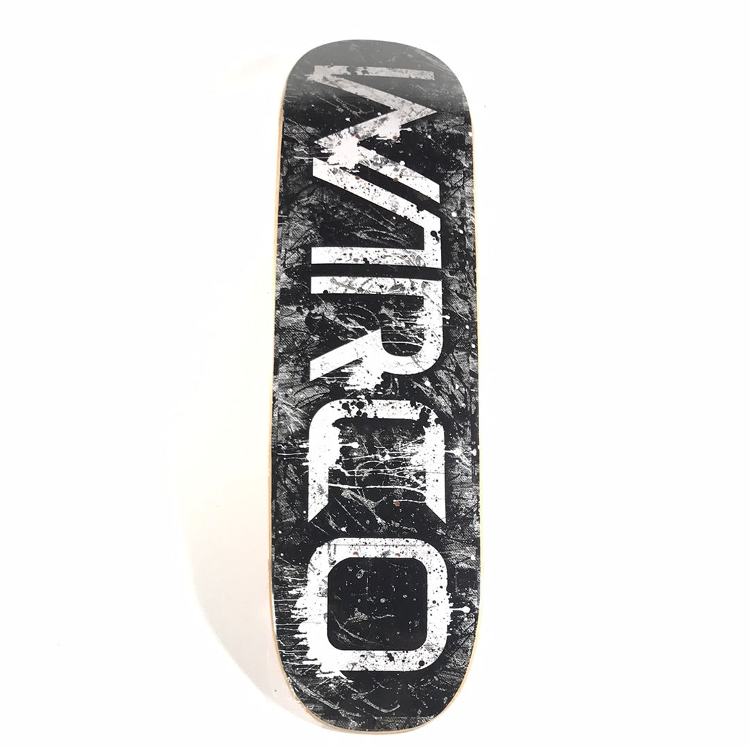 Warco Paint Splatter Black 8.5 Skateboard Deck