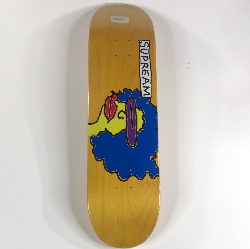 Supreme Skateboard Deck Gonz Art Supream Yellow Stain