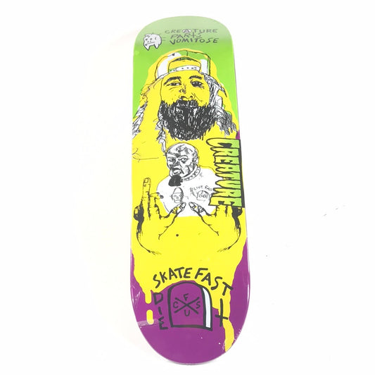 Creature Al Partanen GG Allin Multi 8.375'' Skateboard Deck