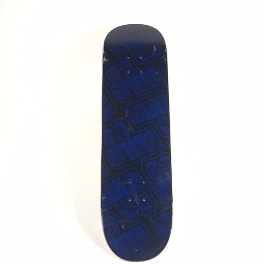 Warco Blue/Black 8.5 Skateboard Deck