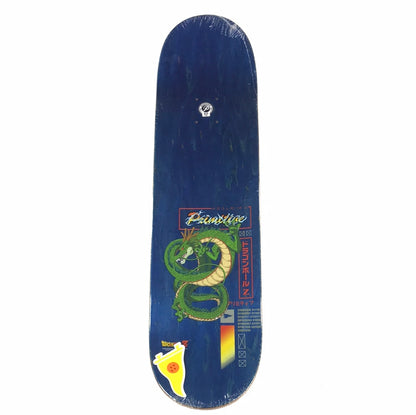 Primitive x Dragon Ball Z Trent McClung Vegeta Blue 8.0 Skateboard Deck