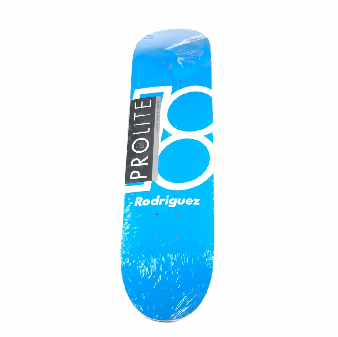 Plan B Paul Rodriguez Classic Logo Blue 7.75 Skateboard deck