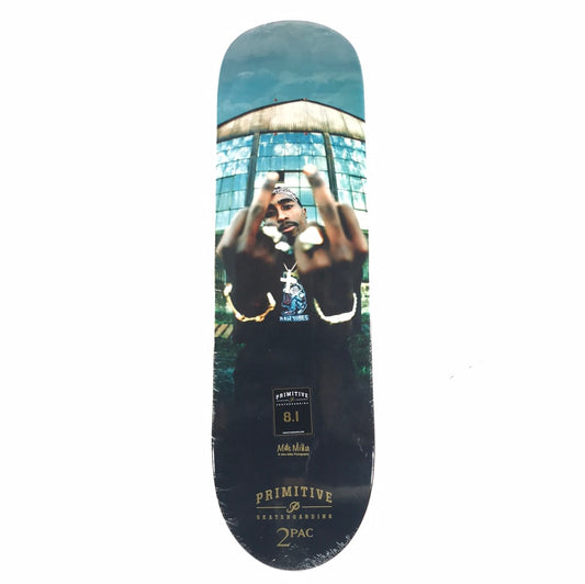 Primitive Mike Miller Photo Tupac Multi 8.1'' Skateboard Deck