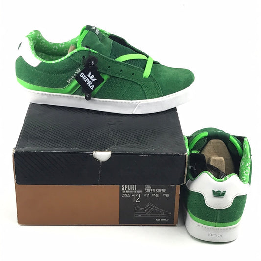 Supra Tom Penny Sport Green Suede US Mens Size 12