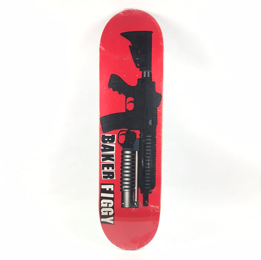Baker Figgy AR-15 Red/Black 8.475'' Skateboard Deck