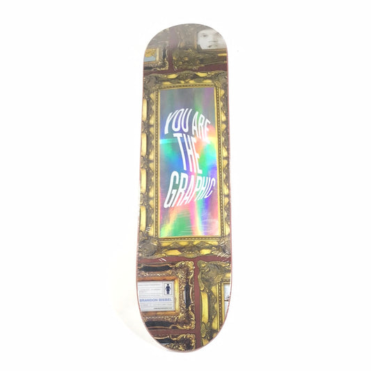 Girl Brandon Biebel Mirror Multi 7.5 Skateboard Deck