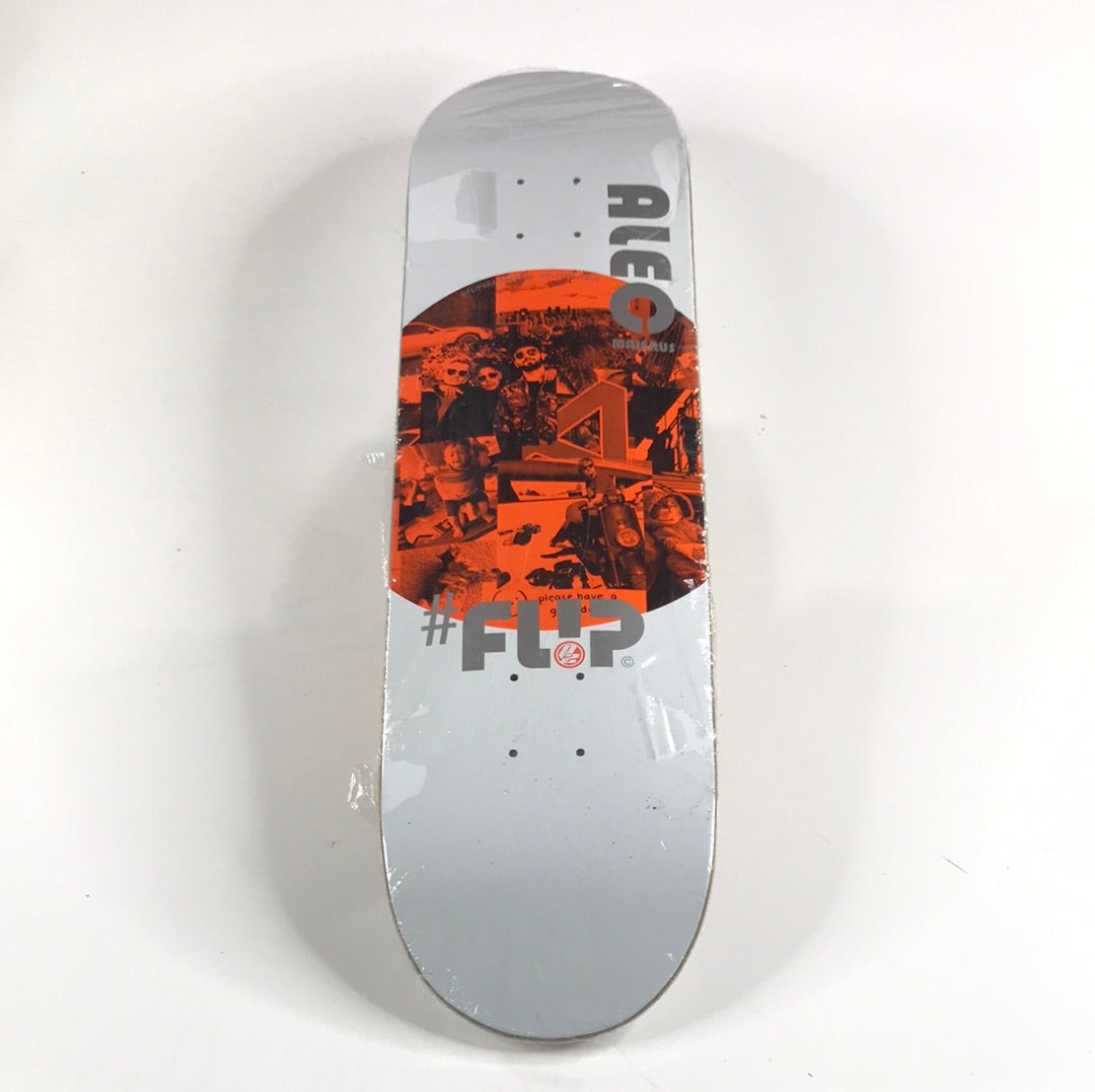 Flip Alec Majerus Insta Art White 8.25 Skateboard deck