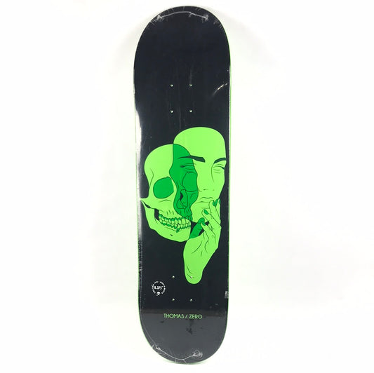 Zero Jaimie Thomas Past Forms Black/Green 8.375" Skateboard Deck