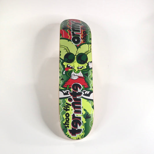 Termite Shoo Fly Green 7 1/4 Skateboard Deck