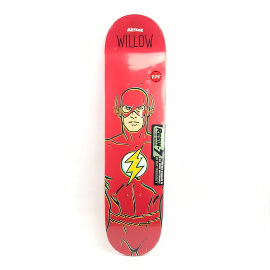 Almost Willow The Flash Red 7.75‚Äù Skateboard Deck