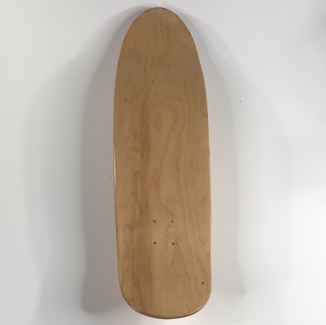Santa Monica Airlines Jesse Martinez Signed Red/Wood Grain Skateboard Deck