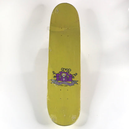 Krooked Guest Boost Yellow 7.9 Skateboard Deck