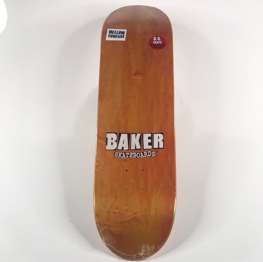 Baker Team Mini Brand Logo Orange 8.25 Skateboards deck