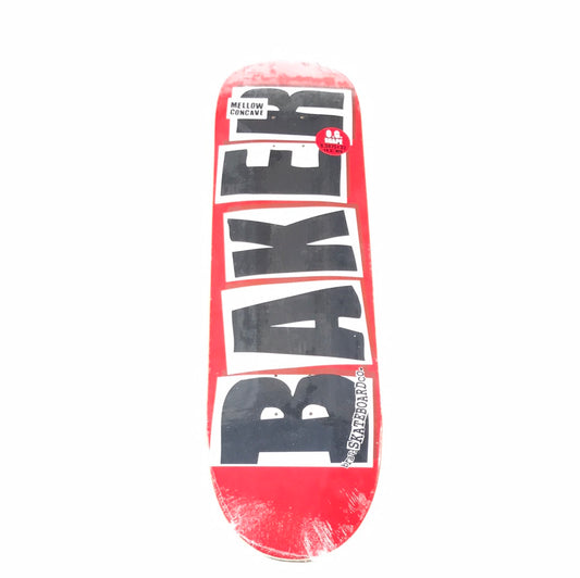 Baker Team Brand Logo Red 8.3875 Skateboard Deck
