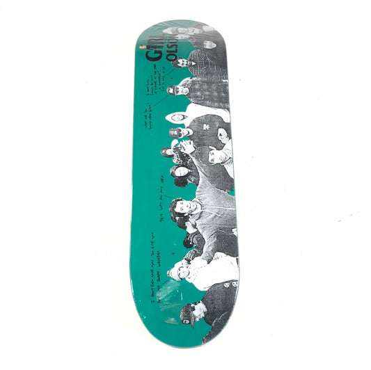 Anti Hero x Girl Alex Olson Beauty and the Beast Green 8‚Äù Skateboard Deck