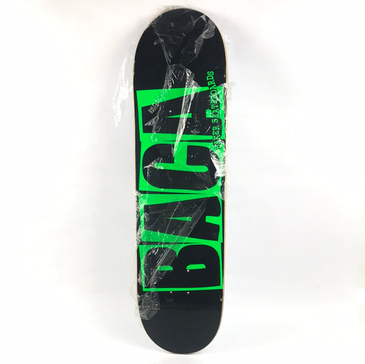 Baker Sammy Baca Classic Logo Black/Green 8.4'' Skateboard Deck